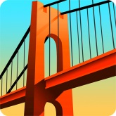 تصویر دانلود نسخه جدید اعتیاد آور پل سازی اندروید مود Bridge Constructor